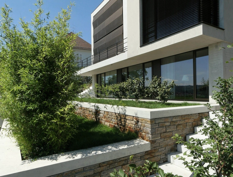 Einfamilienhaus Stuttgart Neubau Fassade