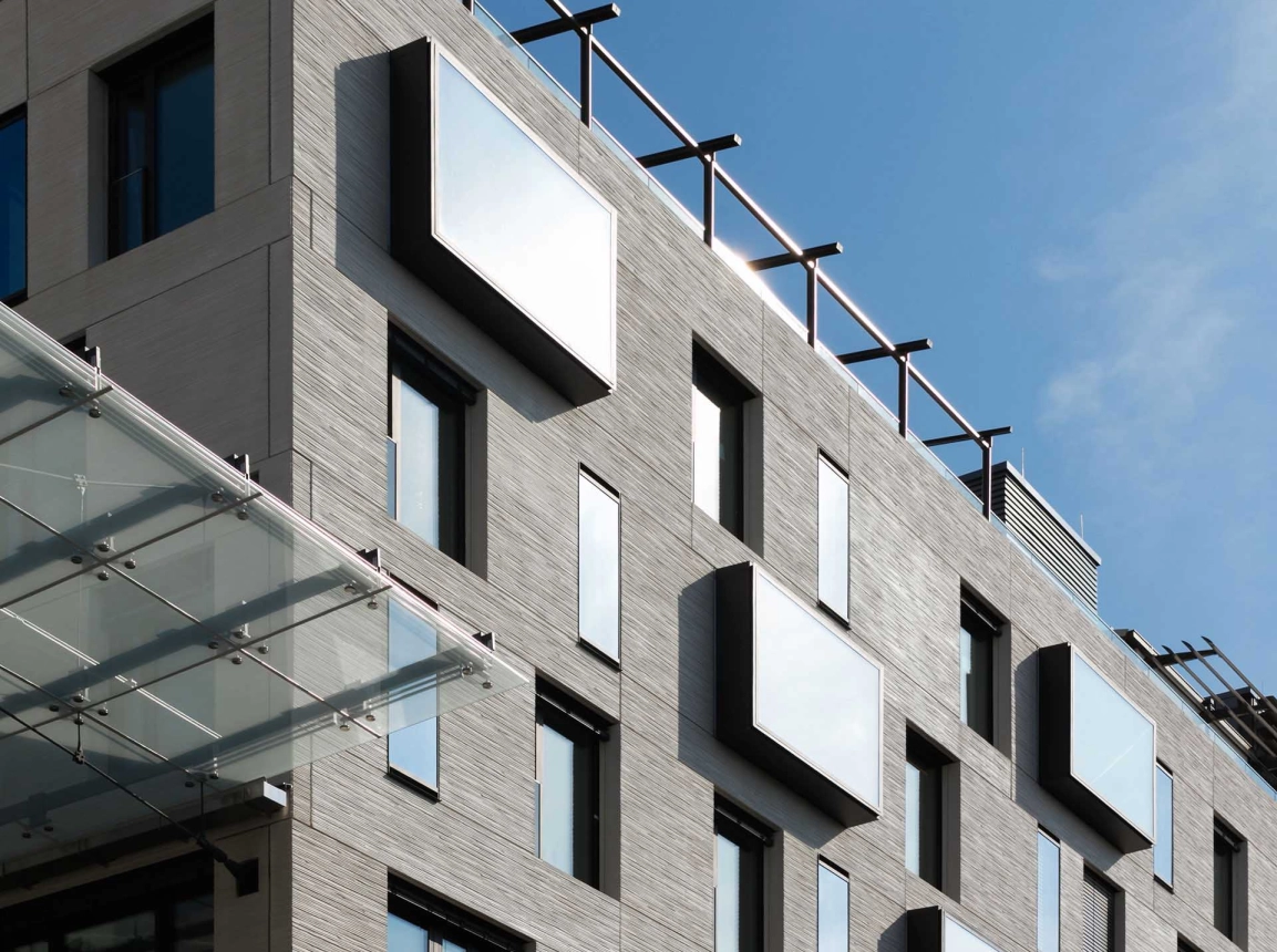 Fassade Details q 6 q 7 Mannheim Neubau