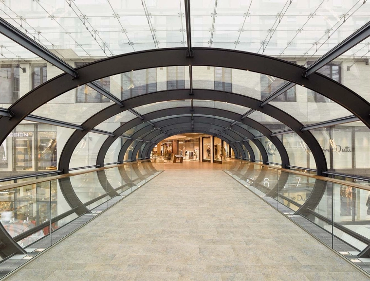q 6 q 7  Mall Innen Mannheim Neubau